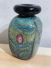 Vaso bocciolo in vetro di