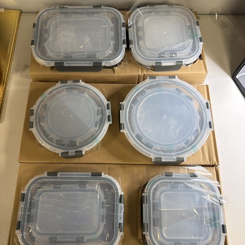 Glass tupperware piece - glass, 12