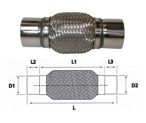 Tubo flessibile acciaio - tubo,