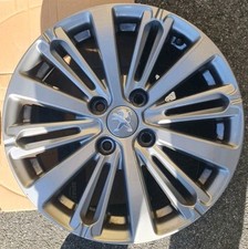 4 CERCHI IN LEGA ORIGINALI PEUGEOT 208 R16 16" 2012-2022 12-22 compatib CITROEN