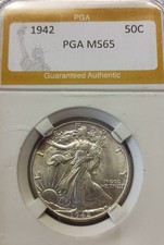 Mezzo dollaro 1942 Walking