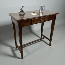 Antico Tavolino Tavolino con cassetto Scrittoio rustico in legno Tavolo Consolle