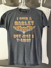 🔥 Maglietta Vintage Harley Davidson I Own A Harley Not Just A Sturgis 1983 🔥