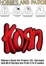 Patch KORN nu metal rock band