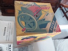 MANUTEX  MACCHINA GIOCATTOLO PER STAMPARE DEL  1959  FRANCESE COMPLETA