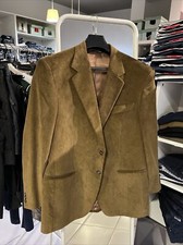 Giacca uomo “confezioni di lusso” Tg 54 drop6 marrone, Velluto Made In Italy