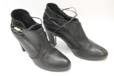 Scarpe donna BRACCIALINI misura 6,5 Europa 37 pelle nera S7266
