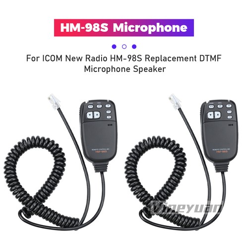 Microfono 98s dtmf 8pin - microfono, hm-98s