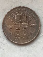 Scegli CENTESIMI BELGIO 50 CENT dal 1952 AL 1999 BELGIUM CENTIMES BELGIQUE