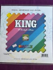 ITALIA 2010  - MINI FOGLIO INTER - MARINI KING NUOVI