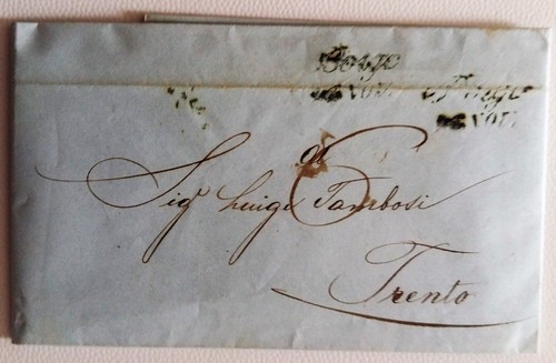 1847 lettera luigi tambosi - 1847,