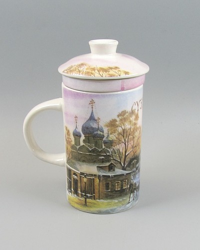 Tazza porcellana cattedrale - porcellana,