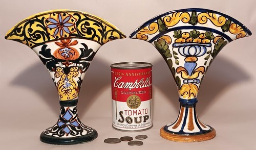Vasi fan antica ceramica - antica,