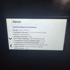 Garmin dezl OTR610-MT-S