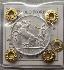Moneta regno italia lire - regno, 10
