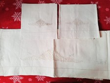 Prezioso Set Lenzuola Ricamo Tombolo Gigliuccio