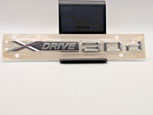 Bmw drive 30d logo lato - x,