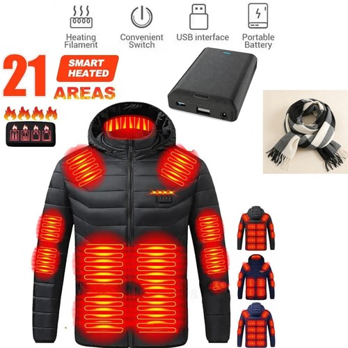 Giacca riscaldante elettrica - ,