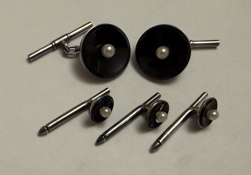 Antico set abito gemelli - , e