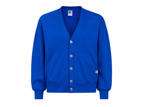 Felpa cardigan pile russell - cardigan,