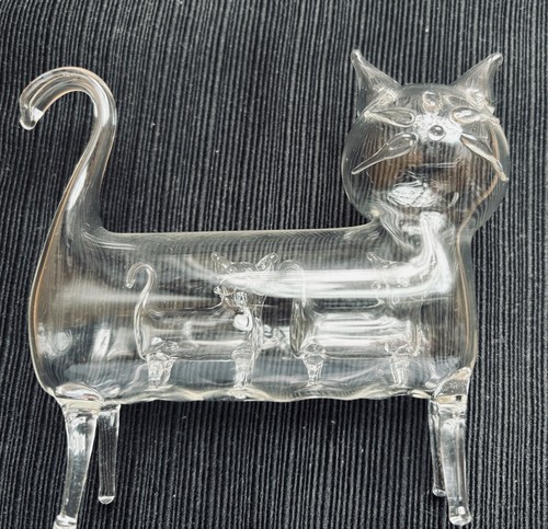 Statuina vetro artistico - , gatto