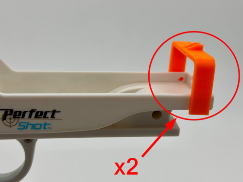 Clip mirino anteriore ricambio - clip/mirino,