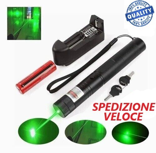 Puntatore laser verde - laser,