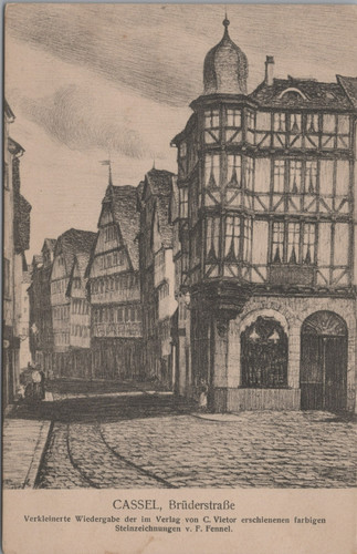 Kassel 1910er brüderstraße - *,