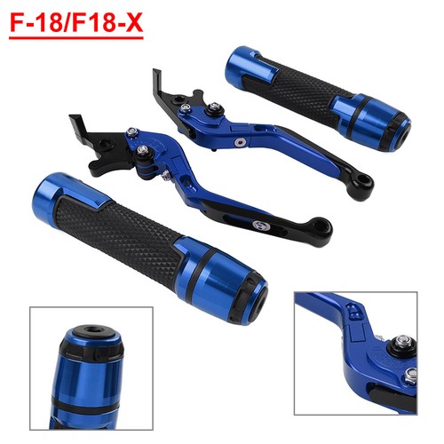 Set maniglie manubrio - , blu