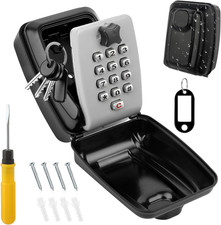Cassetta Sicurezza Chiavi, Cassaforte Portachiavi Con Codice 12 Cifre, Cassetta 