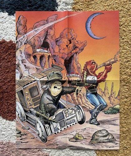 Bravestarr mattel poster - mattel,