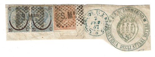1867 regno italia frammento - regno,