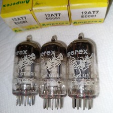 Tre (3x) tubi TV7D/U R-Test