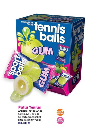 Fini gum tennis - fini, balls