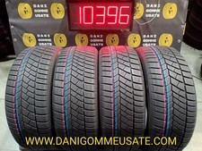 4 Gomme Usate 205/55 R17 CONTINENTAL - Invernali Pneumatici Auto Battistrada 75%