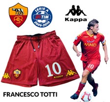 ?❤️AS ROMA MATCH WORN⭐TOTTI⭐SHORT PANTALONCINI⭐2009⭐️KAPPA⭐️SIZE M⭐️DDR❤️?