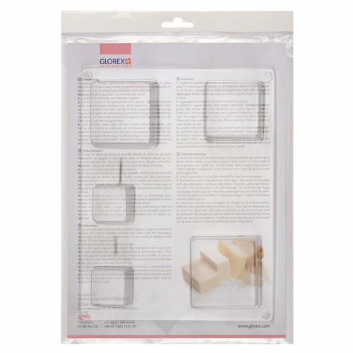 Stampo per sapone quadrati - stampo,