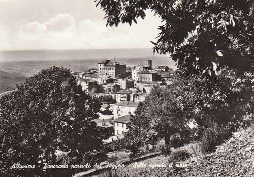 Allumiere panorama dal - panorama,