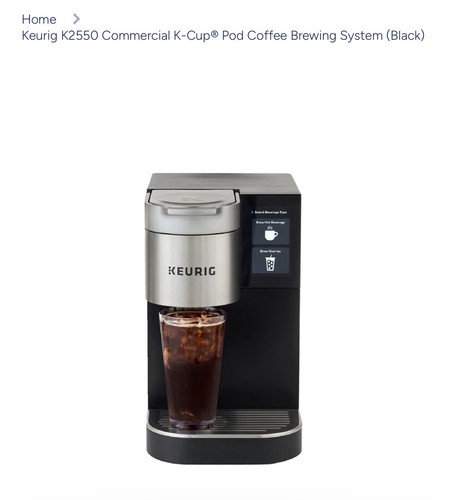 Keurig 2550 medium - keurig, k