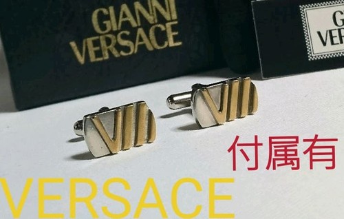 Gemelli quadrati versace - gemelli, logo