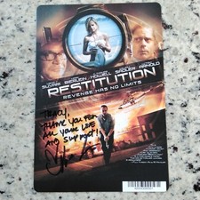 Mena Suvari SIGNED DVD Cover