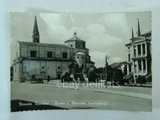 NOVENTA VICENTINA Duomo e Municipio Vicenza vecchia cartolina  