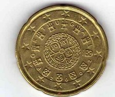 Portogallo 20 centesimi 2002