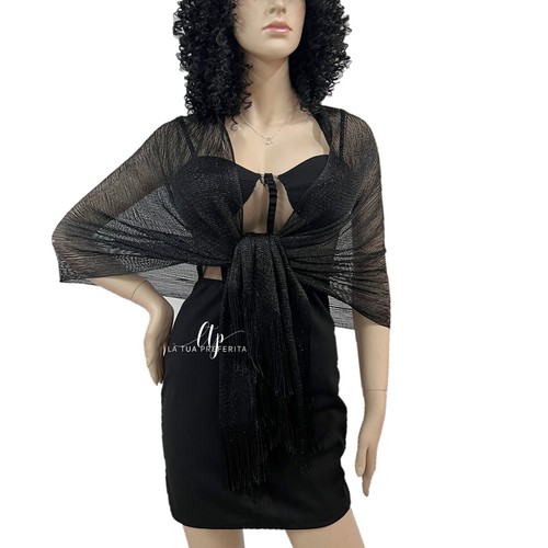 Nero elegante stola scialle - elegante,