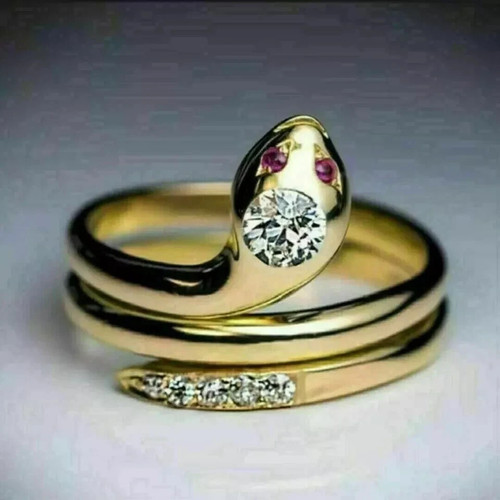 Anello fantasia serpente