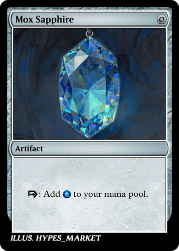 Mox sapphire proxy card - sapphire,