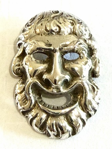 Spilla maschera teatro anni - teatro,