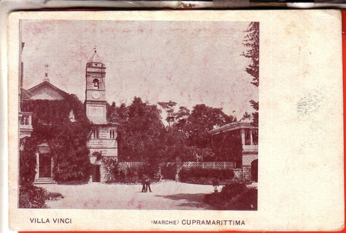 Cartolina cupramarittima fp - cartolina,
