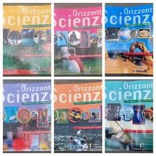 (6 VOLUMI) ORIZZONTE SCIENZE-PER LA SCUOLA-Bertolotti Bisi Mascheretti