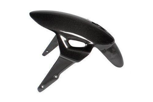 Carbon fibre front mudguard - carbon,